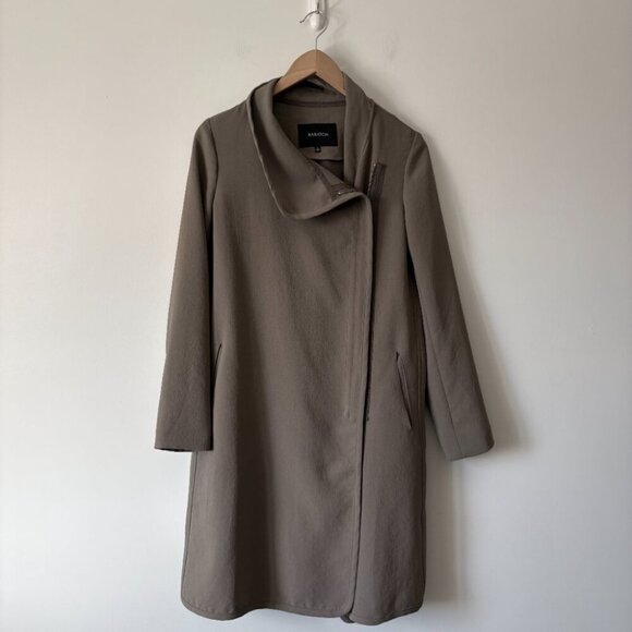 Aritzia Babaton Cormac Lightweight Trench Coat Taupe Size XS - Picture 3 of 8